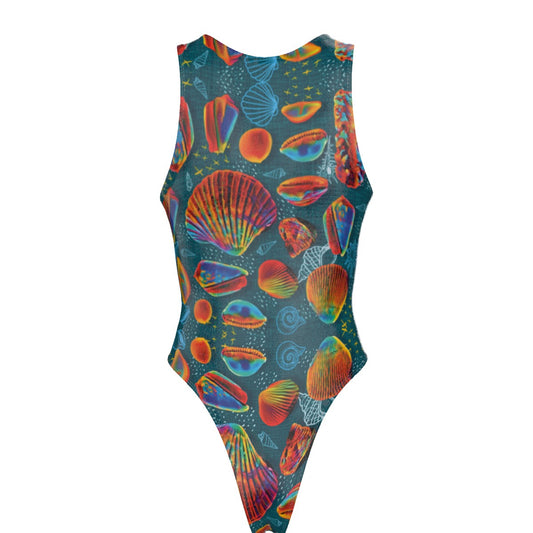 “Peregian Shells” Women's Tank Bodysuit