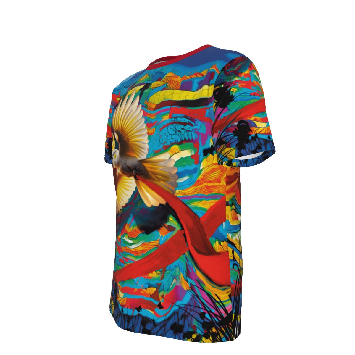 “Sulphur Crested Soaring” Eco-friendly Men's Short Sleeve T-shirt