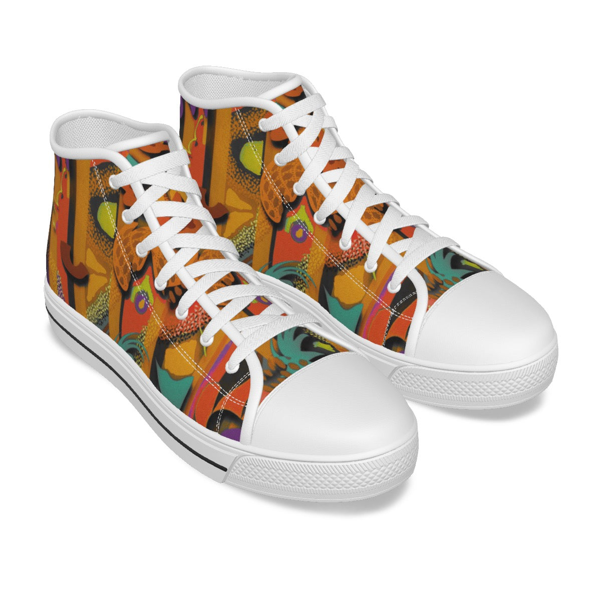 Labyrinth Mustard: Kid's Canvas Shoes
