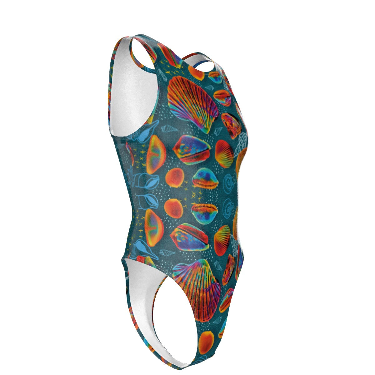 “Peregian Shells” Women's Tank Bodysuit
