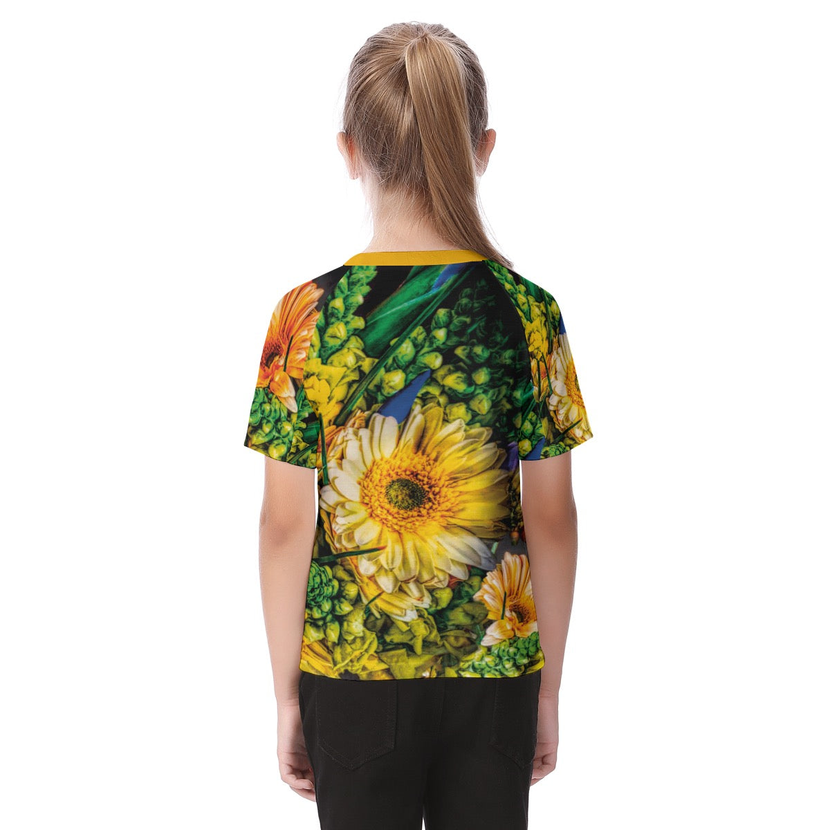 “Bouquet” Kid's Raglan Sleeve T-shirt