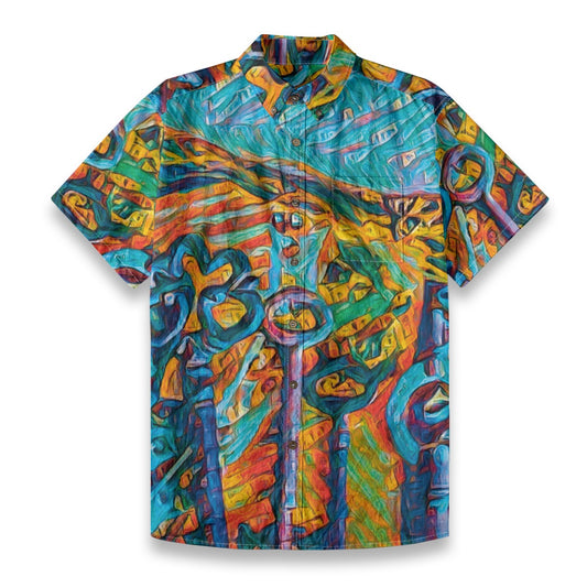 “Peregian” Men's Breathable Cotton Shirt|125GSM