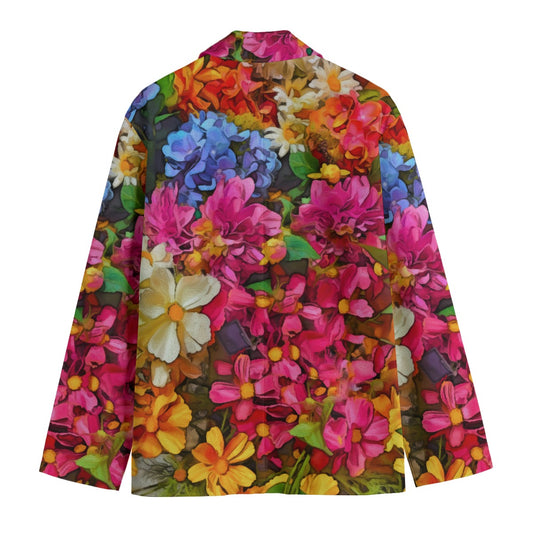 “Chelsea” Casual Flat Lapel Collar Blazer | 245GSM Cotton