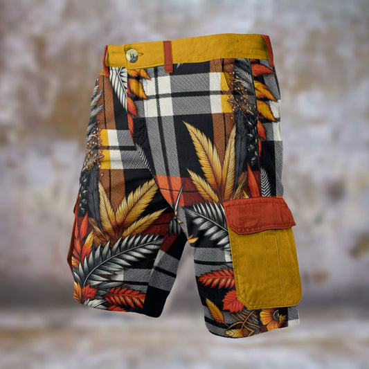 “Tartan 25 V2” Men's Cargo Shorts