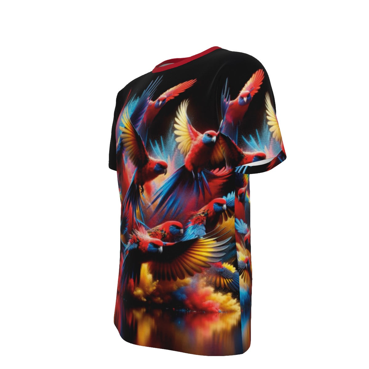 “Rosella Rush” Eco-friendly Men's Short Sleeve T-shirt