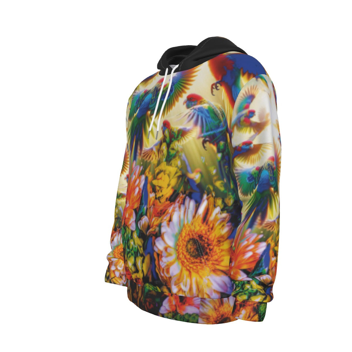 “Rosella Rising” Men's Pullover Hoodie