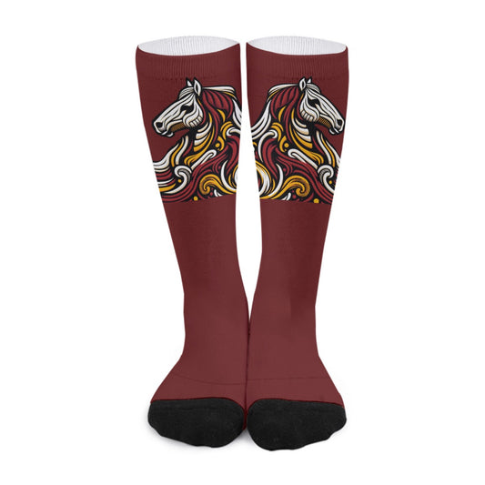 “Bronco Horse” Unisex Long Socks
