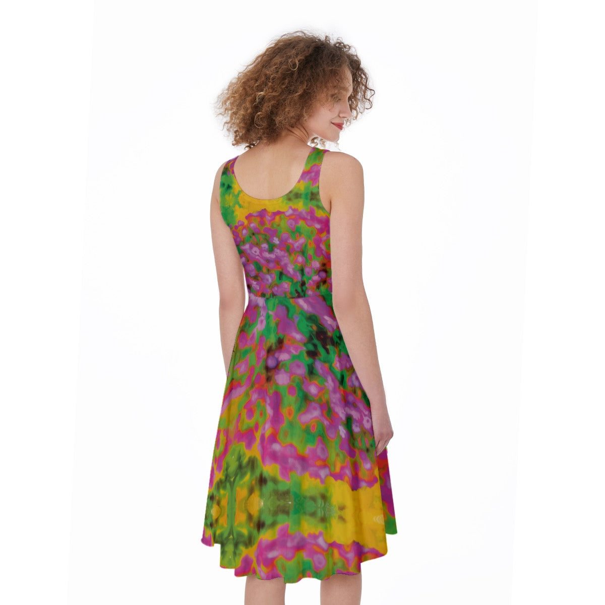 “Festival” Women's Sleeveless Dress