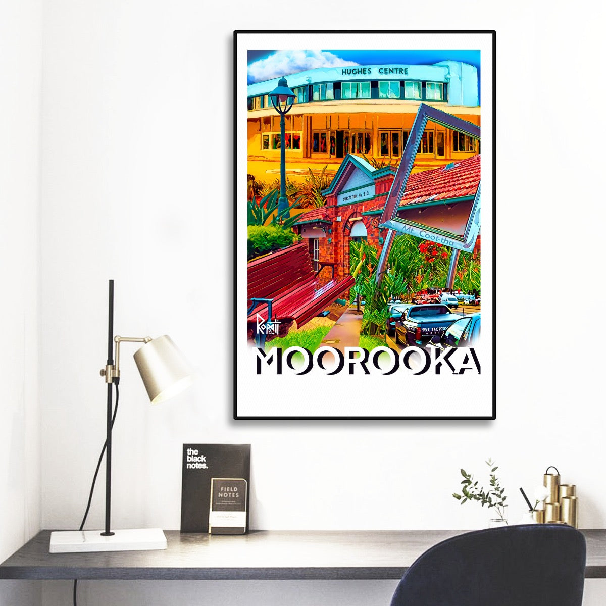 MOOROOKA Suburban Framed Poster