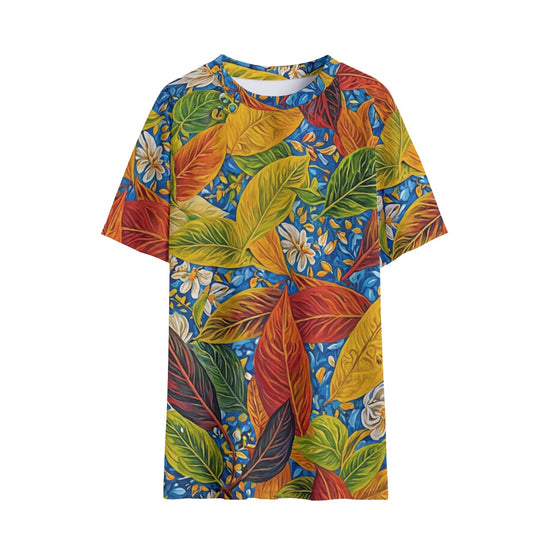 “Botanical Rhapsody” Children's Round Neck T-Shirt|145GSM Birdseye