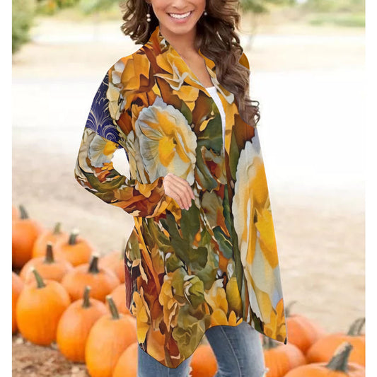 “Solara” Women's Cardigan With Long Sleeve