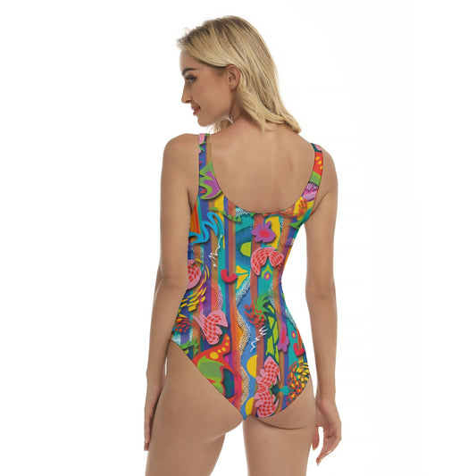 “Loud n Lovin it “ Women's One-piece Swimsuit