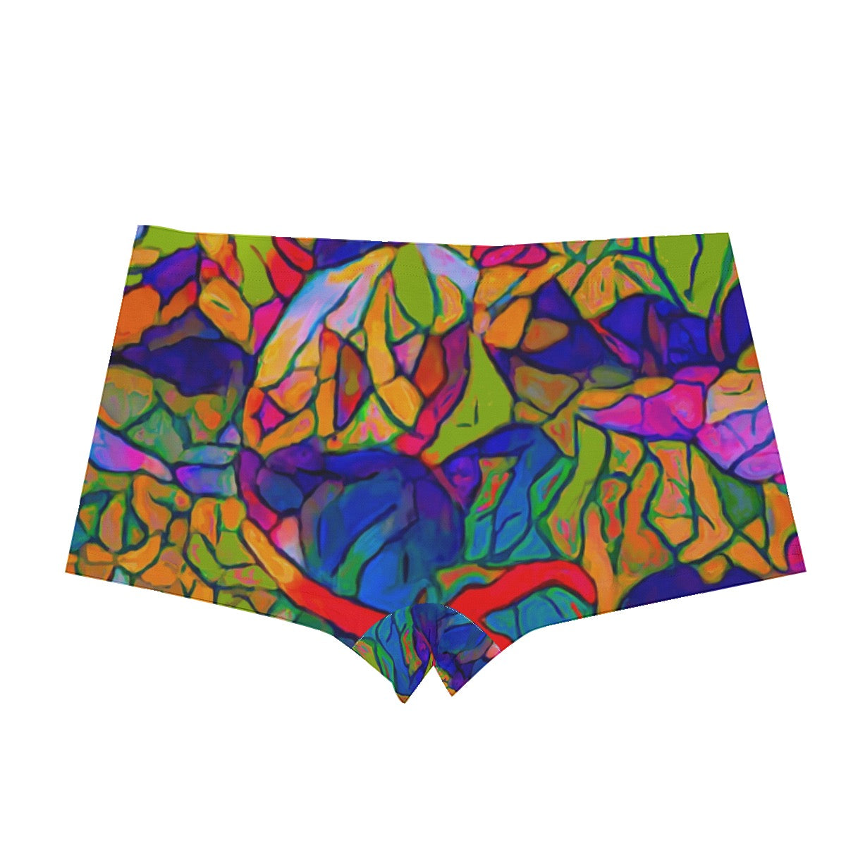“Cerulean Spectrum” Men's Short Boxer Briefs