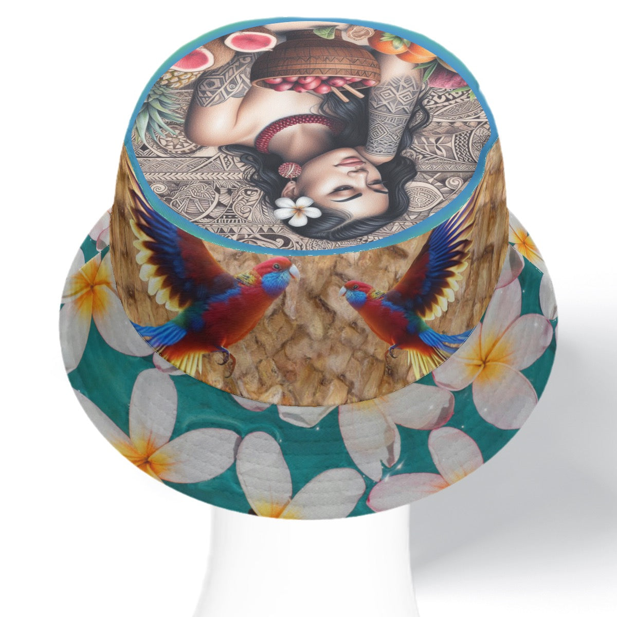 “Tropicana” Double-Side Printing Bucket Hat