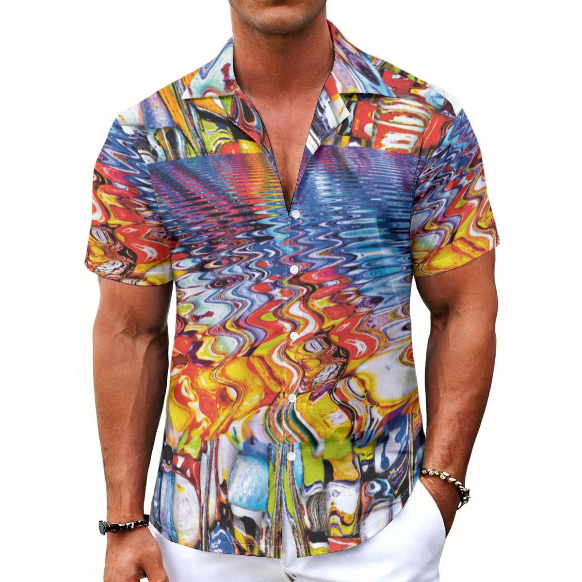 “River Rocks” Hawaiian Shirt