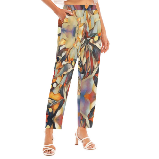 “Outback Hues “ Women's Loose Straight-leg Pants