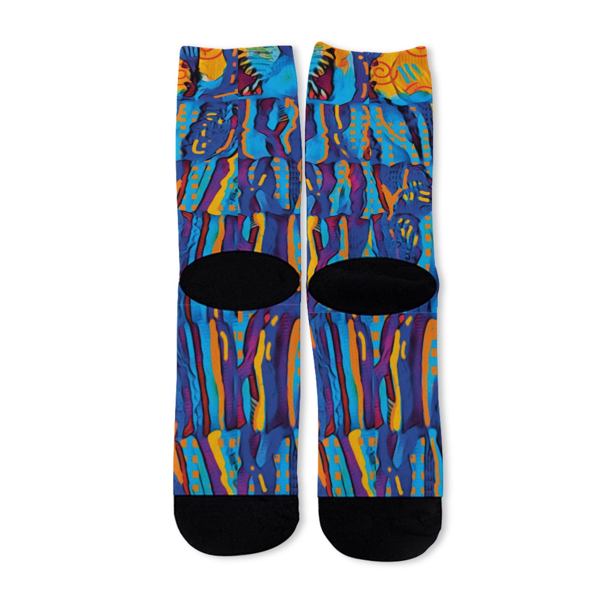 “Oceanic” Unisex Long Socks