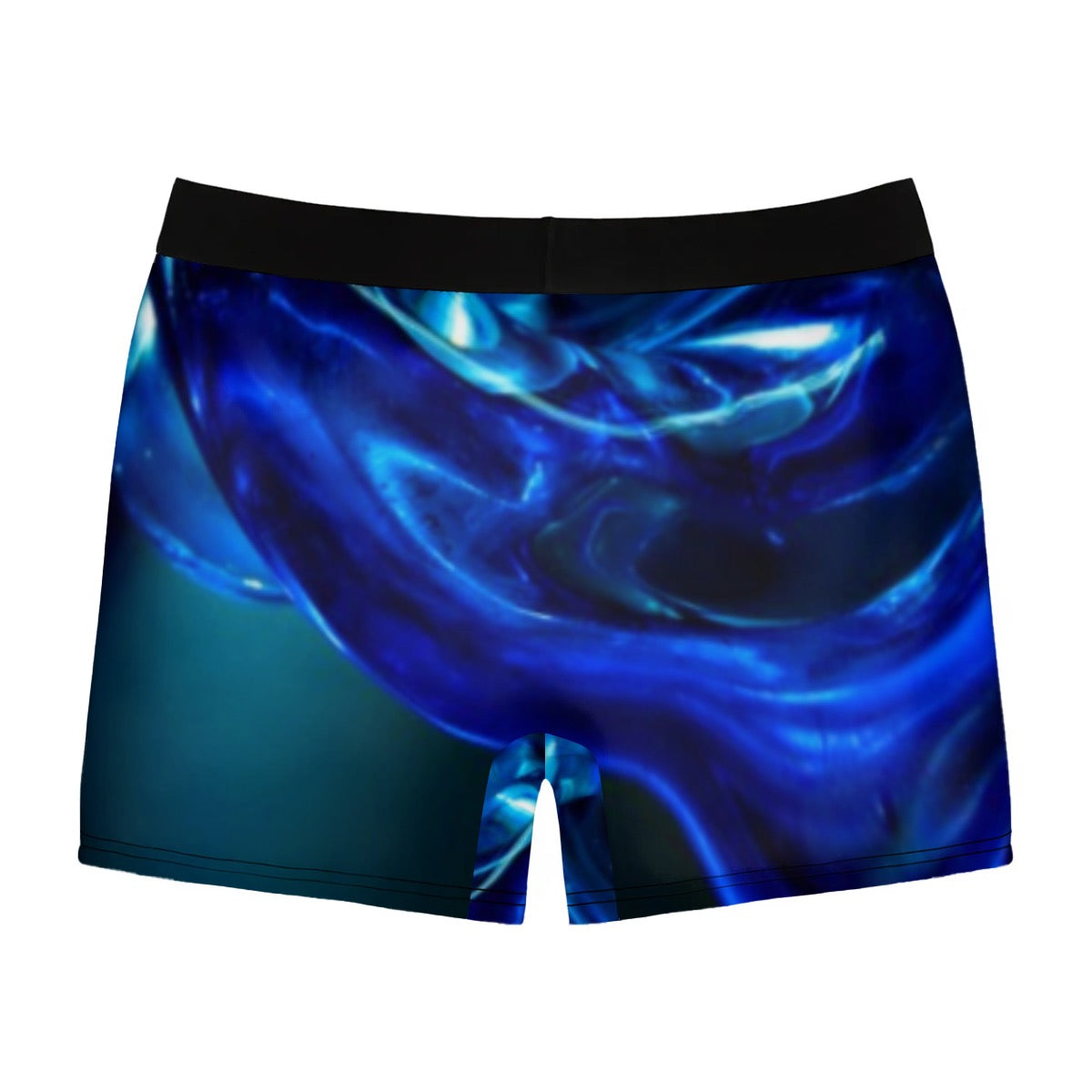 “Glass Wave” Men's Stretch Boxer Briefs