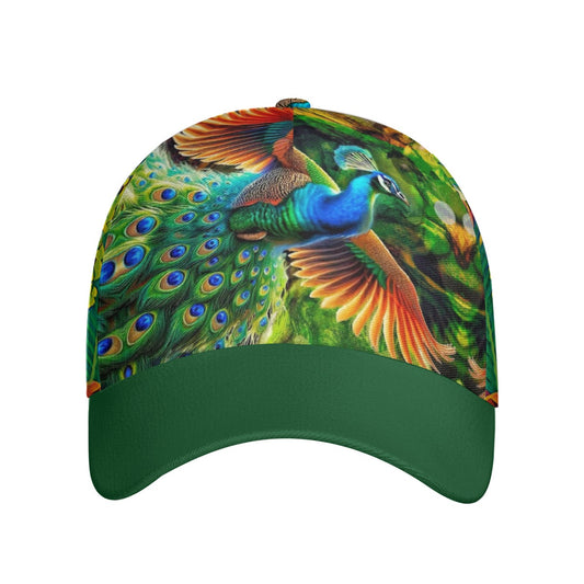 “Peacock Flight” Peaked Cap