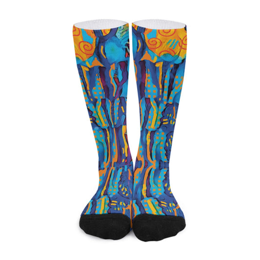 “Oceanic” Unisex Long Socks