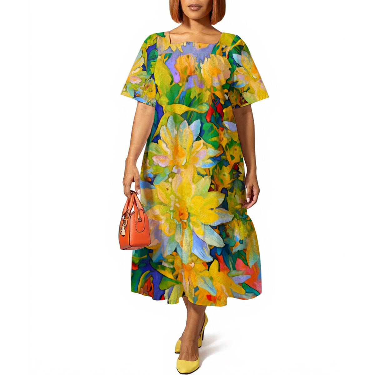 “Summer Daze” Women's Elegant Long Dress