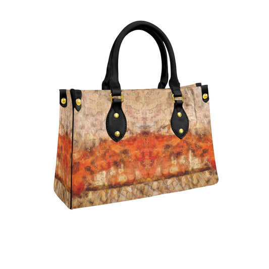 “Pacifica” Women's Tote Bag With Black Handle