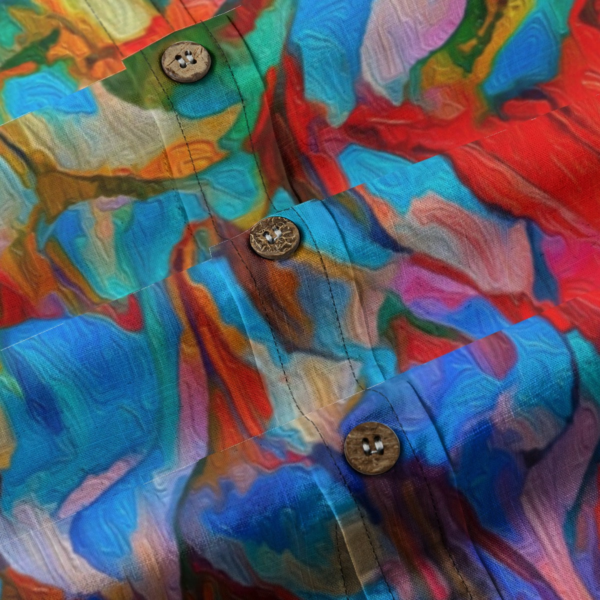 “Coober Pedy” Men's Breathable Cotton Shirt|125GSM