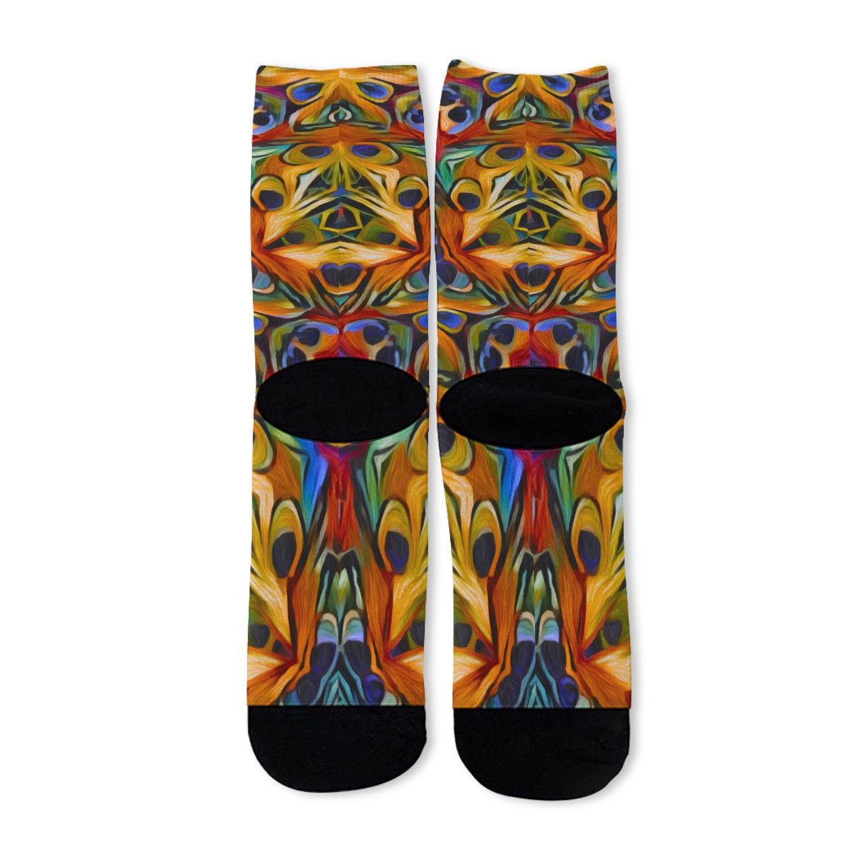 “Exotic Rhythms” Unisex Long Socks