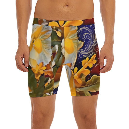“Solara” Men's Long Boxer Briefs