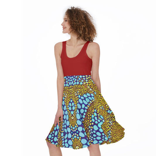 “Sunstone” Women's Sleeveless Dress