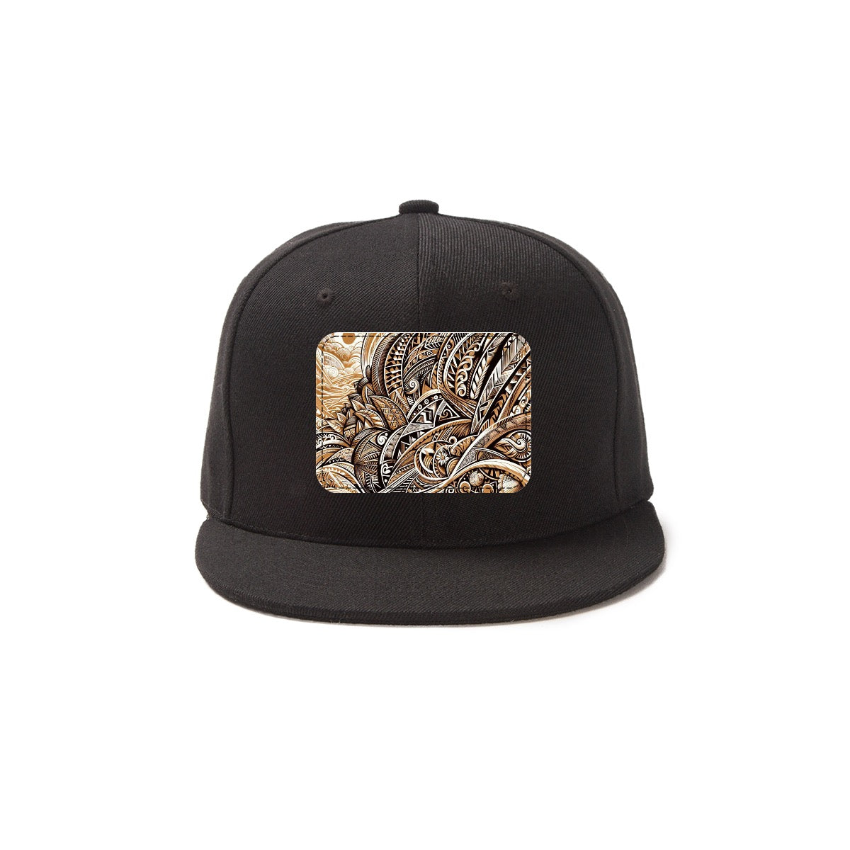 Snapback Hat with Metal Buckle