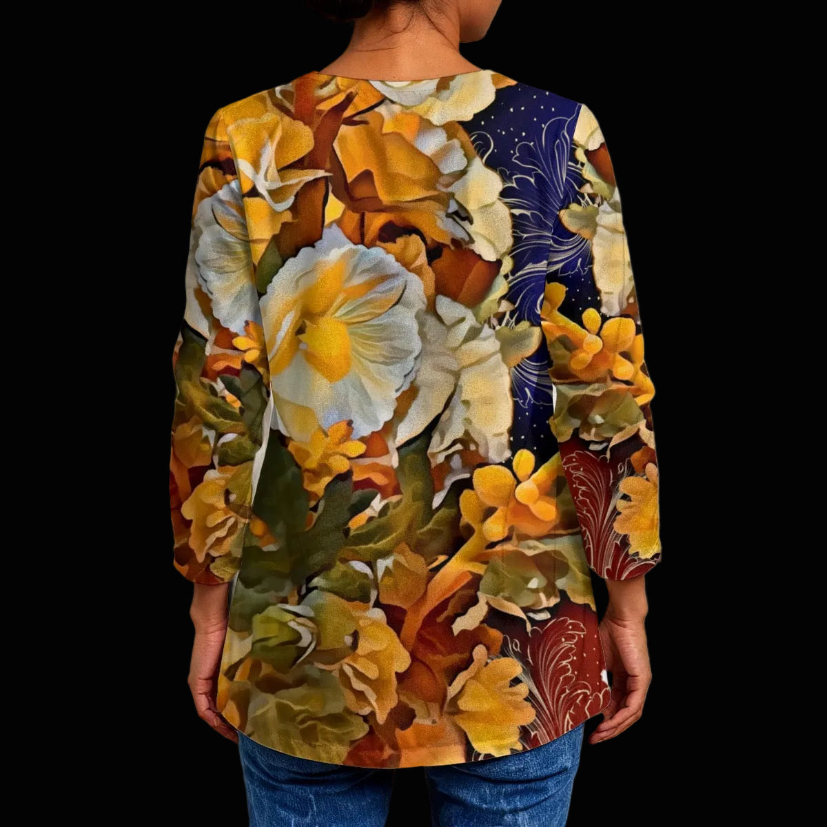 “Solara” Women's Faux Sweater Cardigan