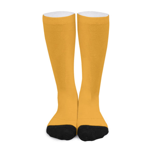 “Sunshine Yellow” Unisex Long Socks