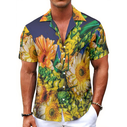 “Bouquet” Men's Hawaiian Shirt