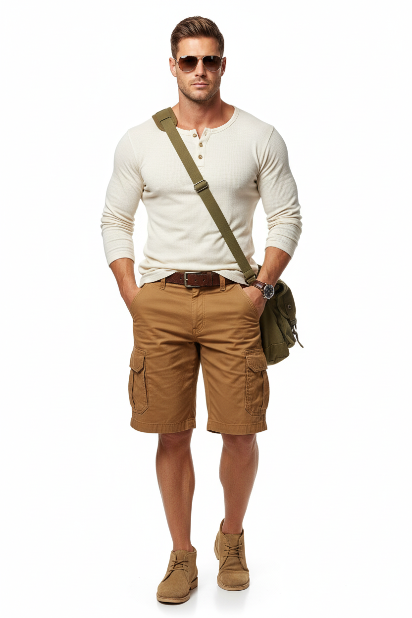 “Copper” Men's Cargo Shorts