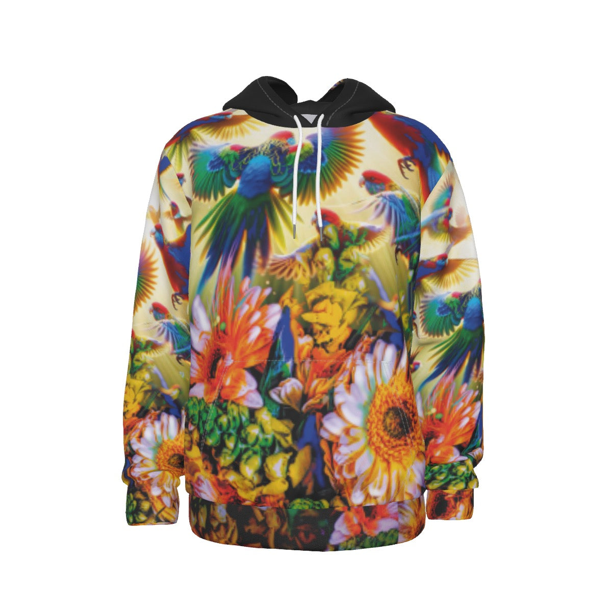 “Rosella Rising” Men's Pullover Hoodie