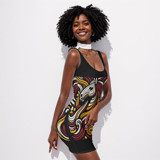 “Bronco 25” Women's Bodycon Dress