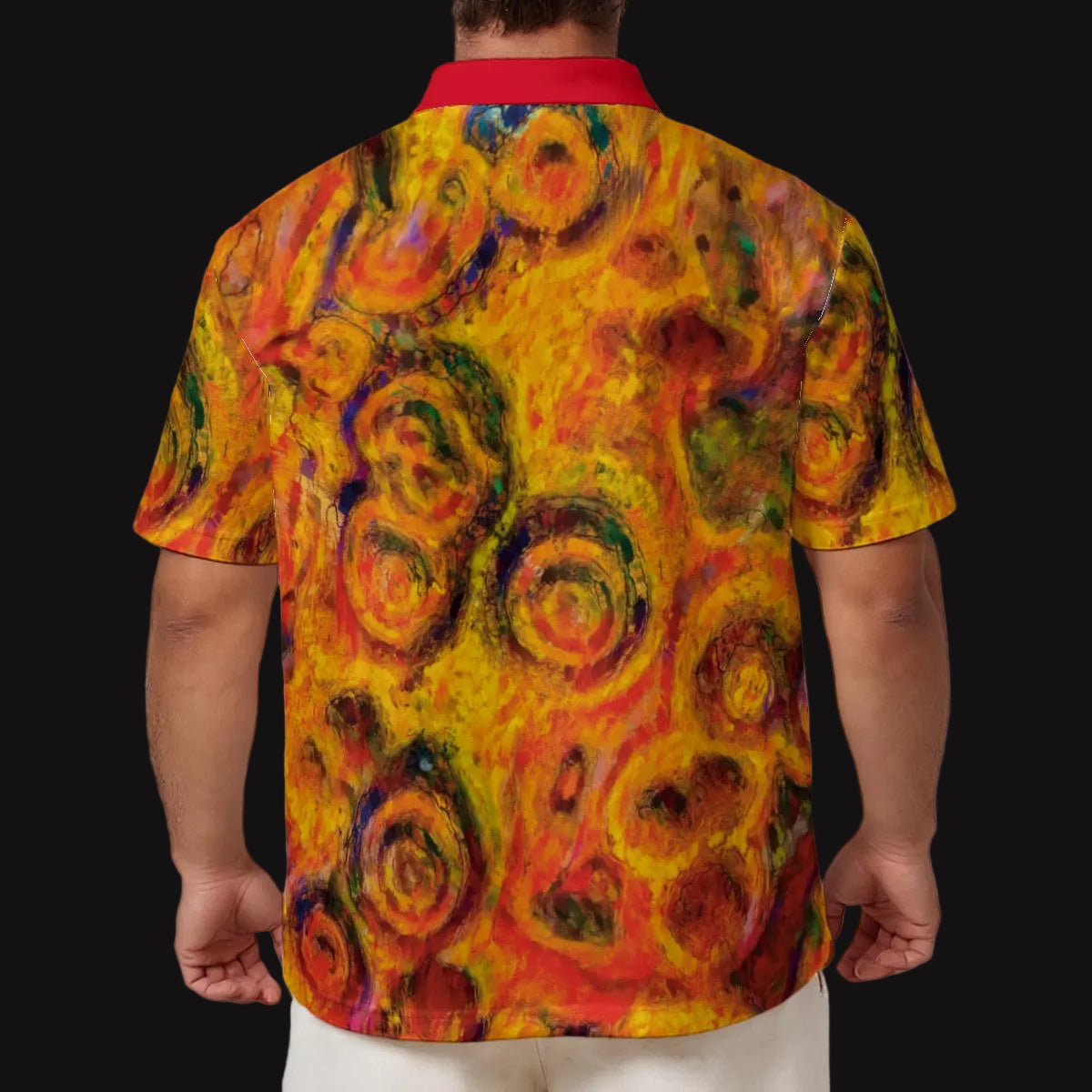 “Concentricity” Men's Polo Shirt