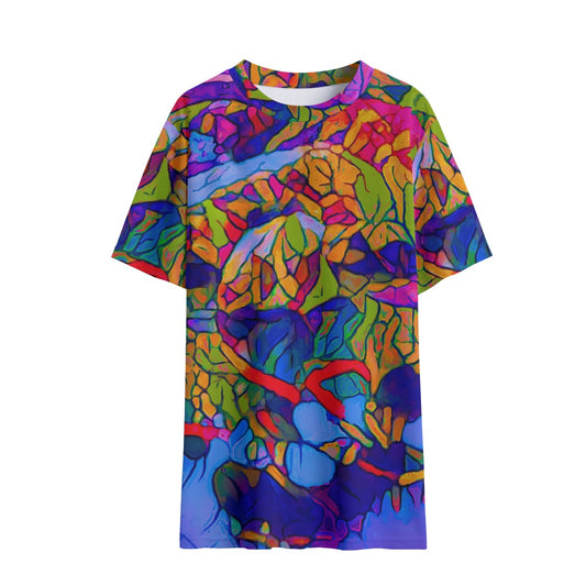 “Cerulean Spectrum” Children's Round Neck T-Shirt|145GSM Birdseye