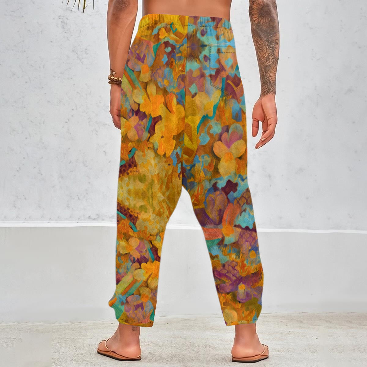 “Copper Strike” Men’s Harem Pants