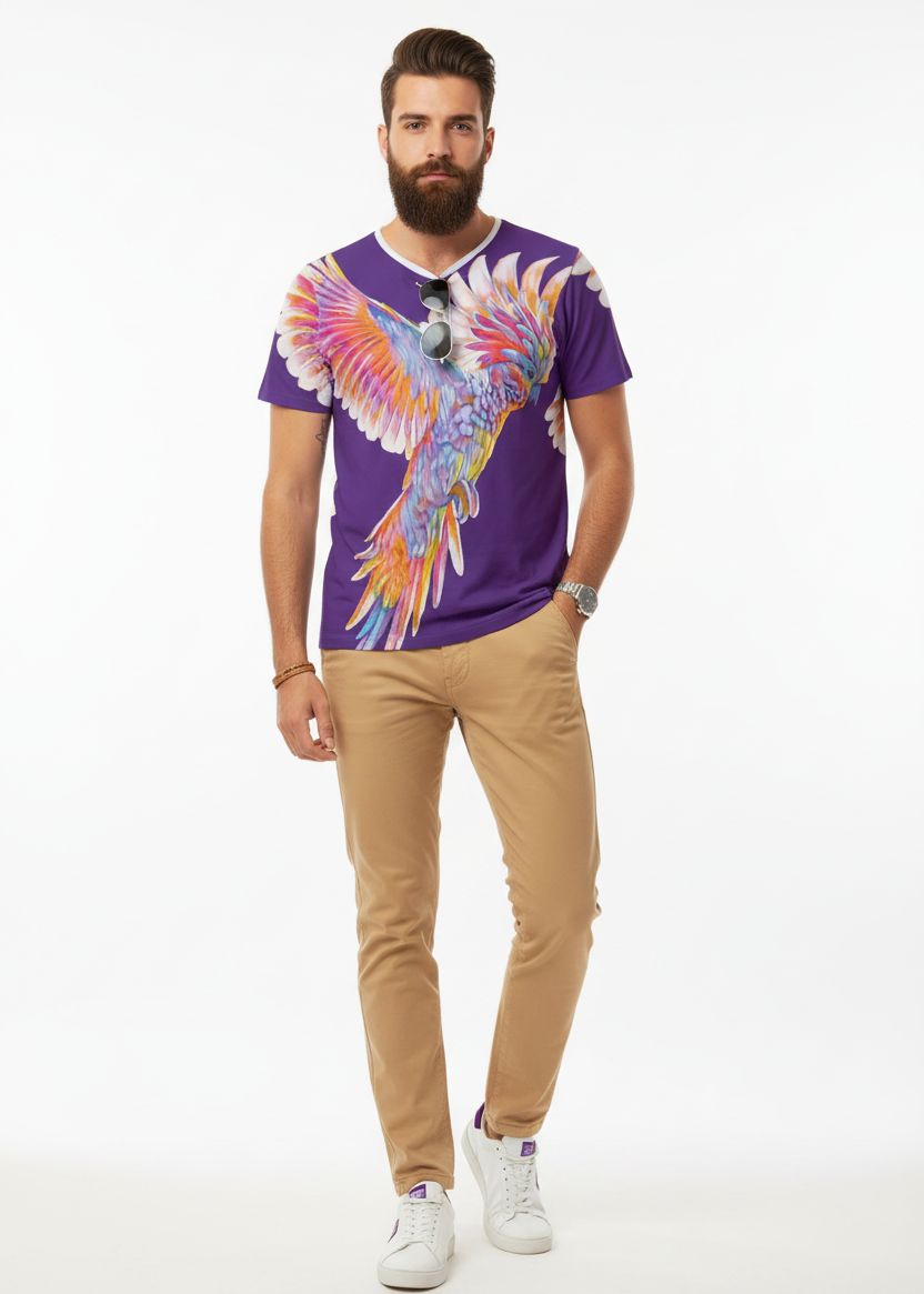 “Major Mitchell” Men's O-Neck T-Shirt