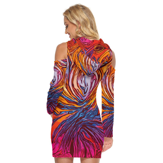 “Cyclonic” Women's Tight Dress