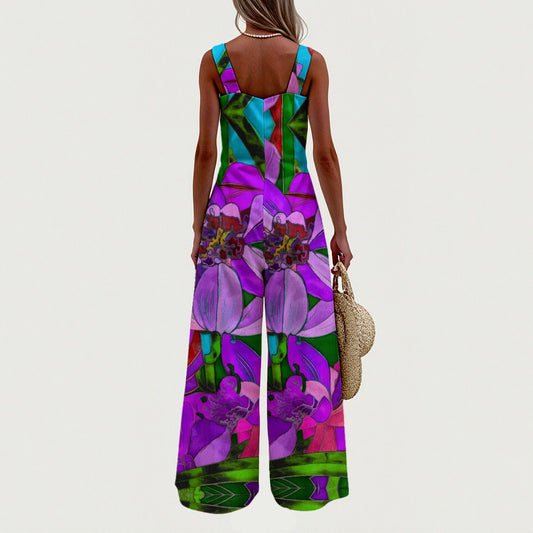 “Fantasia” Women's Wide-Leg Jumpsuit