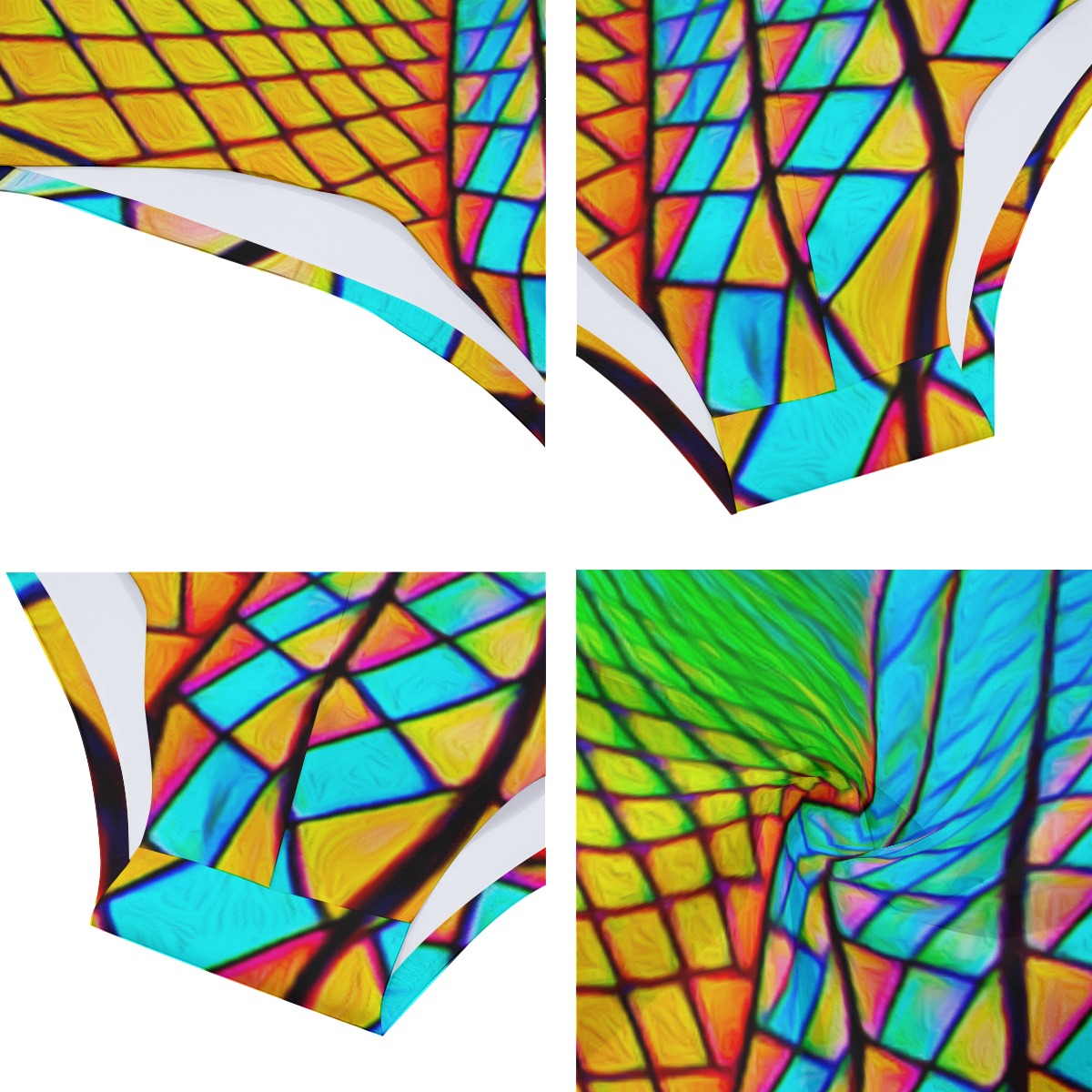 “Opera House 1” Men's Triangle Swim Trunks