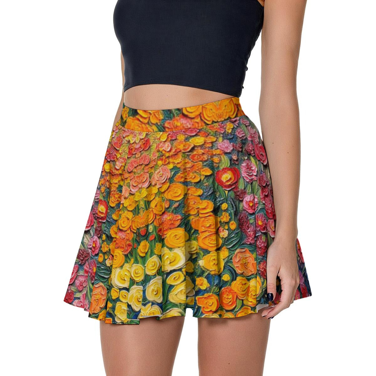 “Floriana” Women's Short Skirt