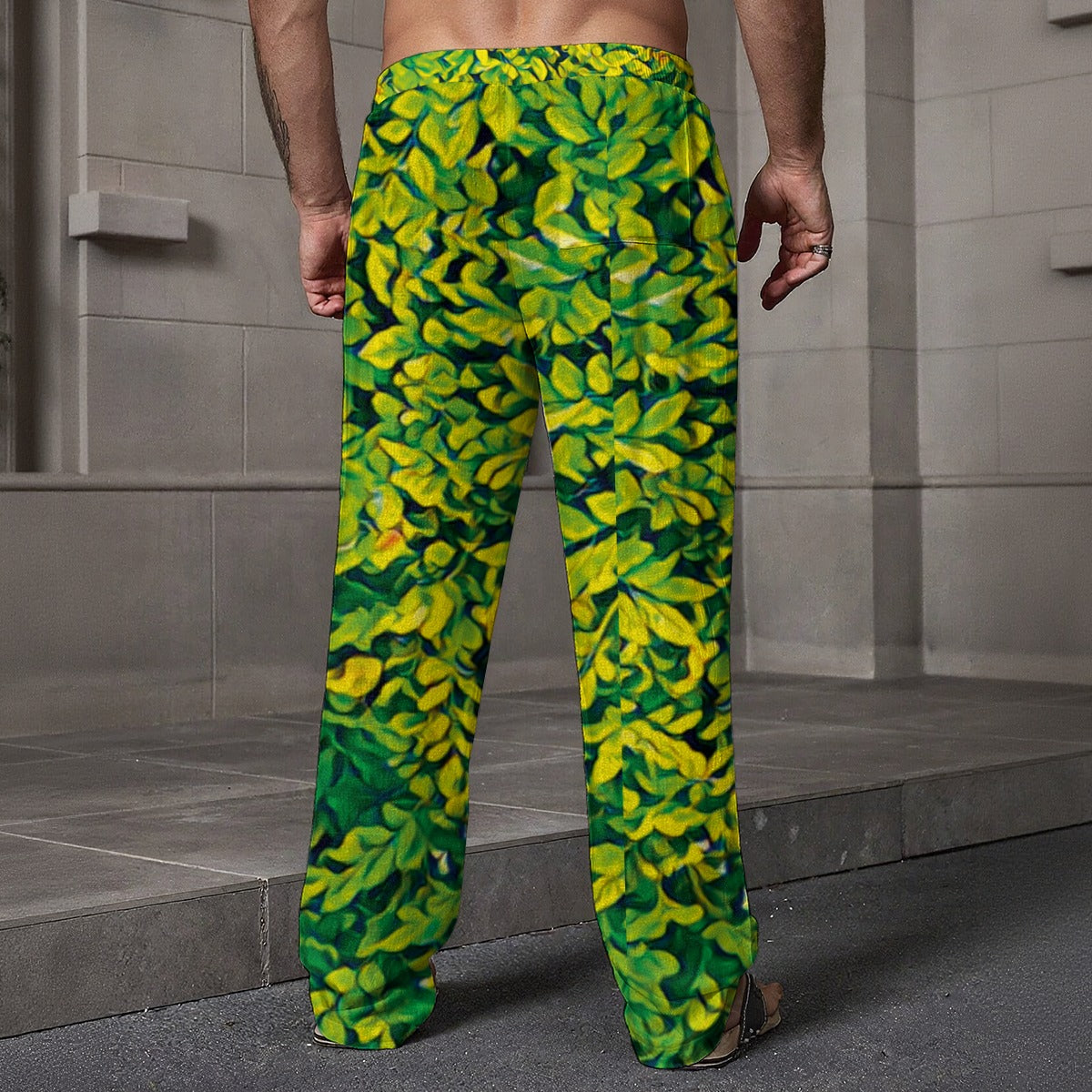 “Hedge” Men's Loose Casual Pants With Pocket