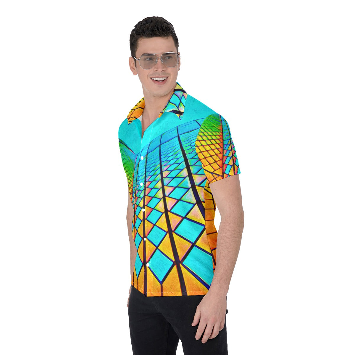 “Opera House 1” Print Men's Shirt