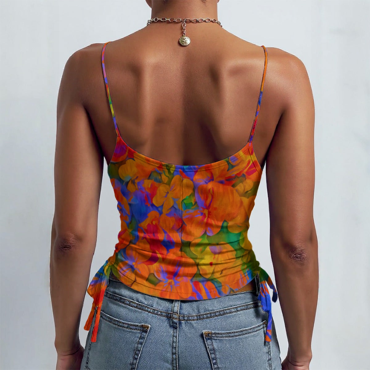 “Colour Garden” Drawstring Camisole
