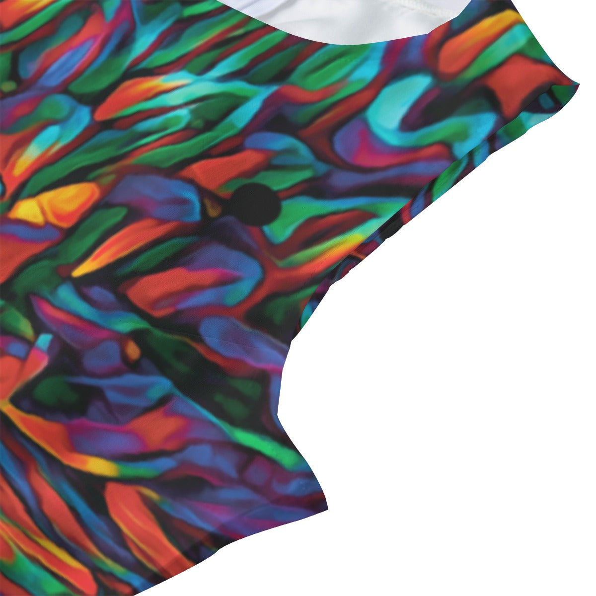 “Inferno” Women's Beach Perspective Chiffon Sleeveless Dress