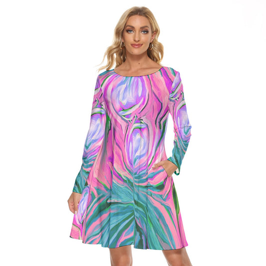 “Noosa” Women's Crew Neck Dress